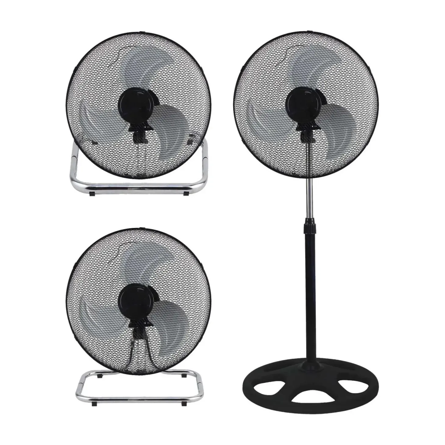 Ventilatore a piantana 3in1 Vinco Ø 45 cm 90W H150 cm