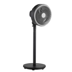 Ventilatore a piantana Midea 3 velocità 5 pale 33W nero