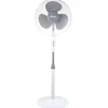 Ventilatore a piantana 3 pale Ø 40 cm bianco