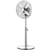 Ventilatore a piantana Vinco 4 pale 40 cm acciaio cromato