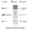 Ventilatore da soffitto con luce LED 24W Rose ventilatore 22W