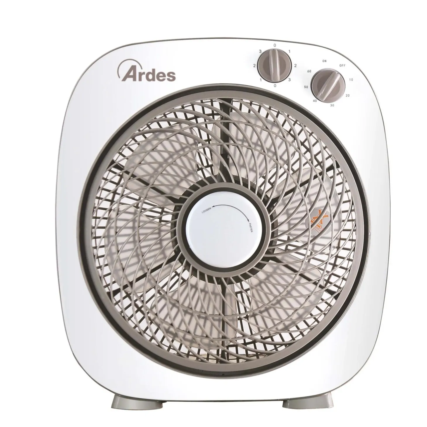 Ventilatore da tavolo Ardes Box Floor 6 pale Ø 26 cm bianco