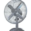 Ventilatore da tavolo 30 cm cromato