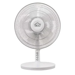 Ventilatore da tavolo DCG con 3 velocità con pannello solare Ø 30 cm