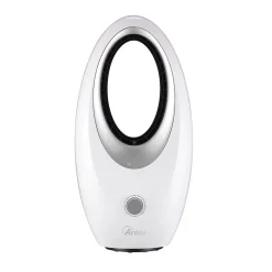 Ventilatore da terra Muna Bladeless senza pale bianco
