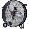 Ventilatore da terra 3 pale Ø 60 cm nero