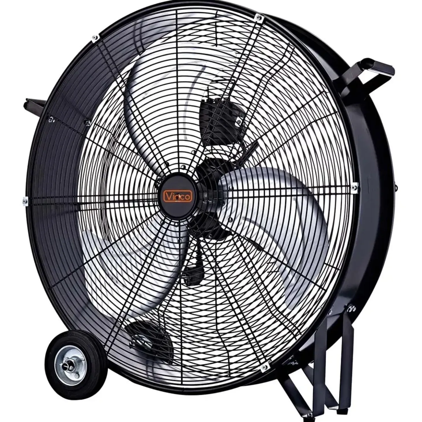 Ventilatore da terra 3 pale 75 cm nero