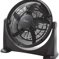Ventilatore da terra 5 pale Ø 40 cm nero