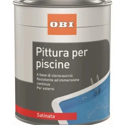 Vernice per piscina OBI satinata Verde mare 2,5 l