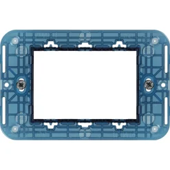Vimar Arké supporto 3 moduli con viti per scatole 3 moduli