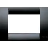 Vimar Idea placca Classica 3M tecnopolimero colore nero