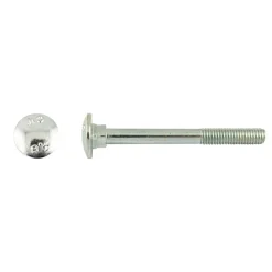 Vite per ferro testa tonda zincata DQ DIN 603 mm 6 x 80 confez. 4 pz
