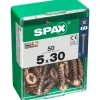 Vite SPAX TSP POZI bronzata 5x30 M 50 pz