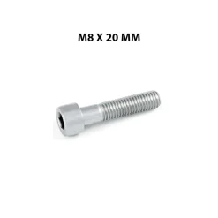 Viti DIN 912 inox 8x20 mm