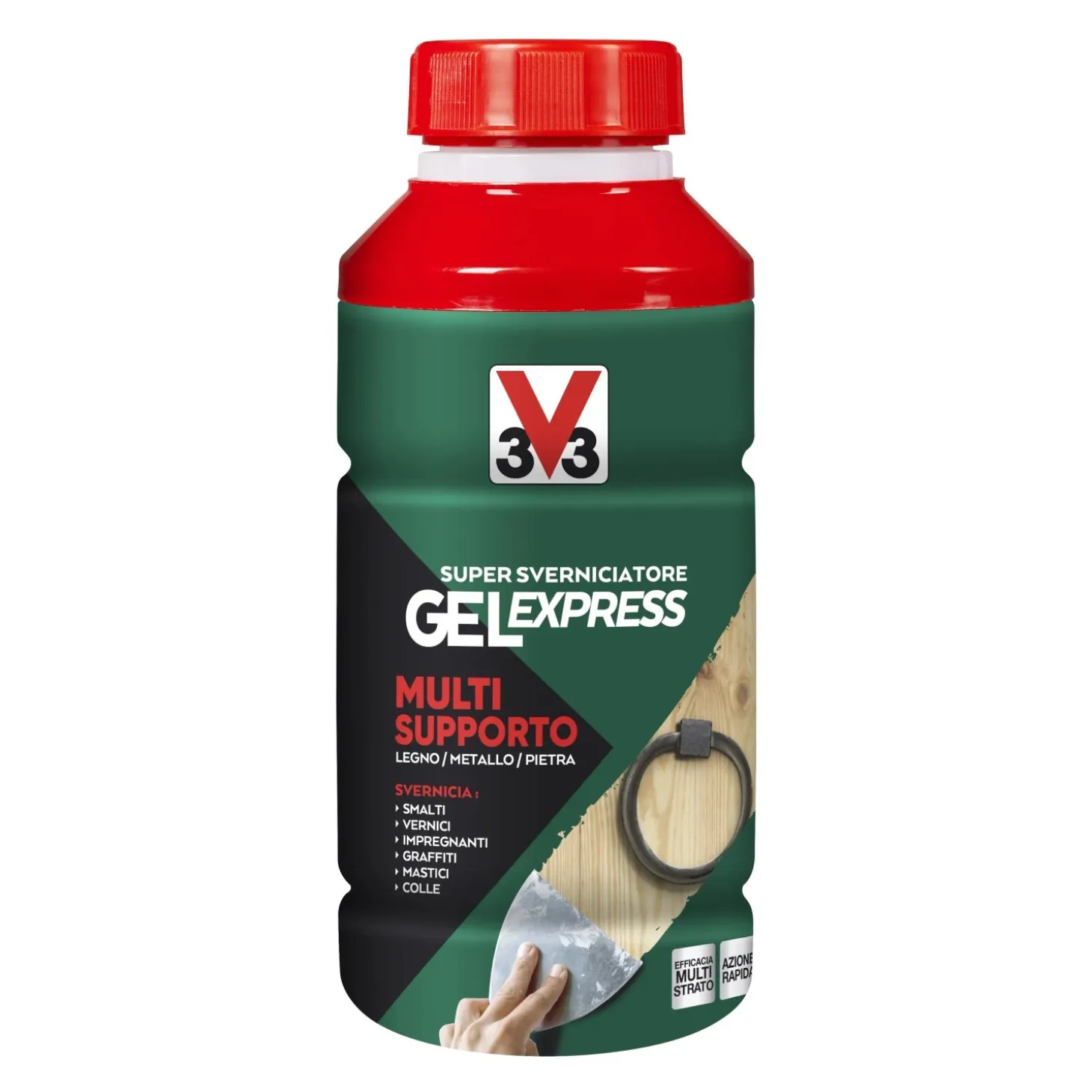 V33 Sverniciatore Gel Express Multisupporto 0,5 l
