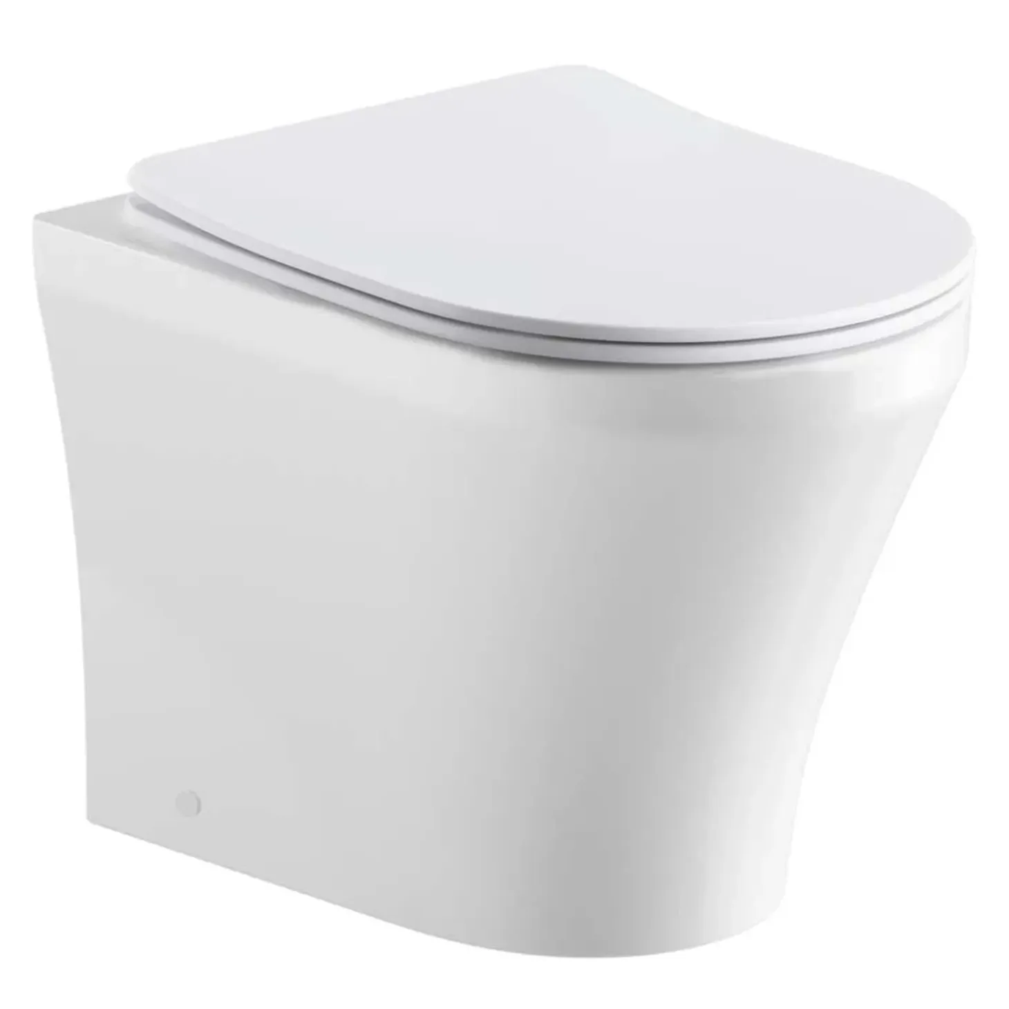 WC vaso Reno filo muro scarico tornado bianco