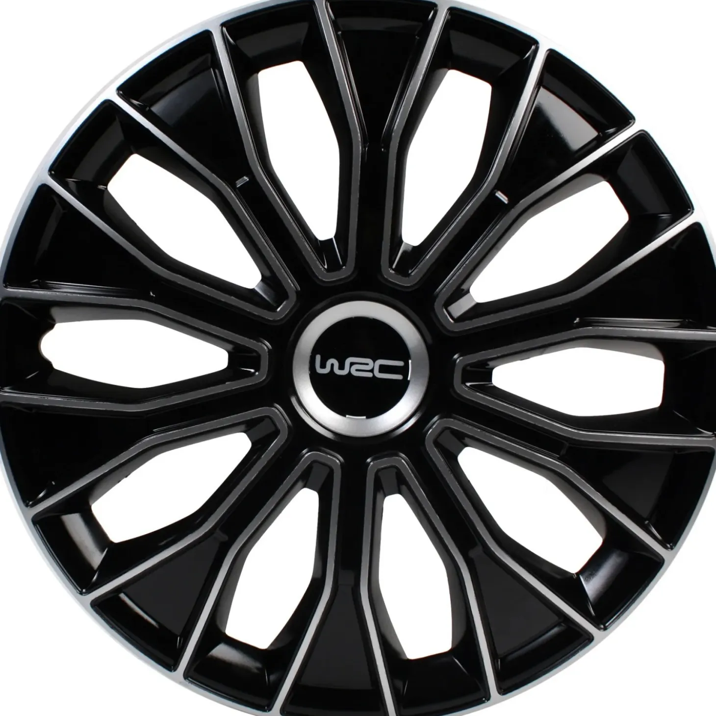 WRC scatola 4 copricerchi 15" bicolore