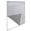 Zanzariera adesiva Irs 130x150 cm grigia
