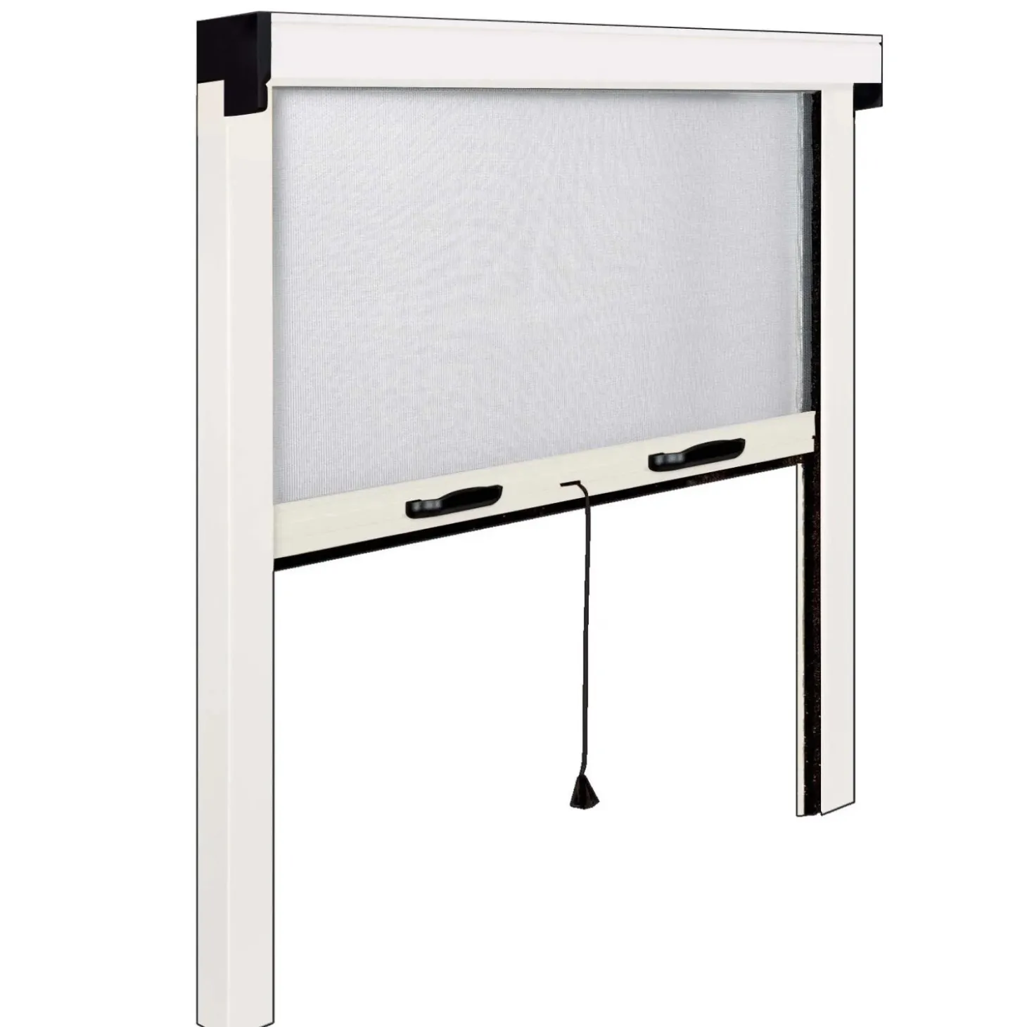 Zanzariera avvolgibile Irs 140x160 cm bianca