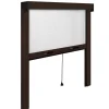 Zanzariera avvolgibile Irs 140x160 cm marrone