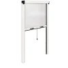 Zanzariera avvolgibile verticale Irs 140x240 cm bianca