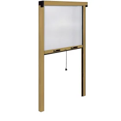 Zanzariera avvolgibile verticale Irs 140x240 cm bronzo