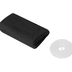 Zanzariera per finestra 130x150 cm nera