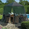 Zanzariera per ombrellone gazebo 3 m x 3 m